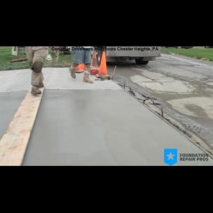 Concrete Driveways and Floors Chester Heights Pennsylvania